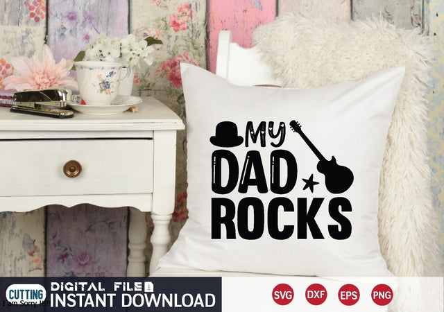 My Dad Rocks SVG md faruk hossain 