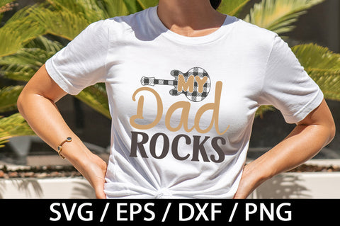 My dad rocks svg SVG akazaddesign 