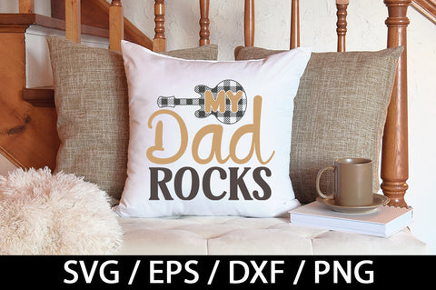 My dad rocks svg SVG akazaddesign 