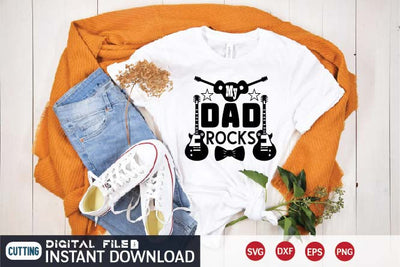 my dad rocks svg SVG designer krishna 