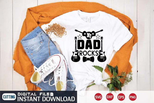 my dad rocks svg SVG designer krishna 