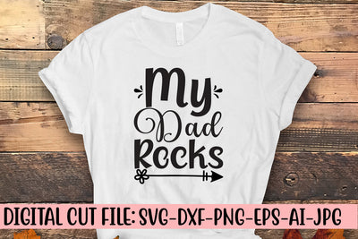 My Dad Rocks SVG SVG Syaman 