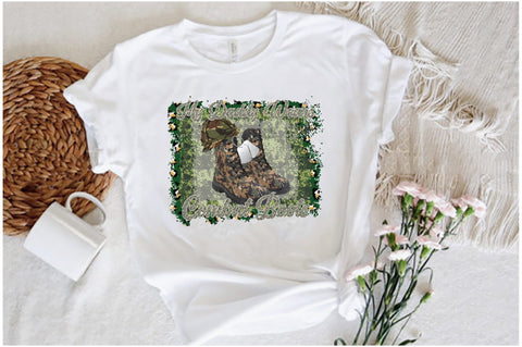 My Daddy Wears Combat Boots Sublimation Sublimation Jagonath Roy 