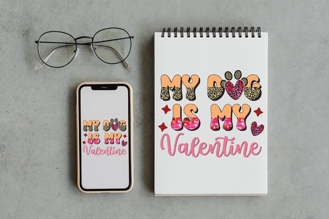 My Dog is My Valentine Png Sublimation Jagonath Roy 