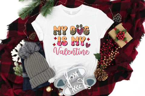My Dog is My Valentine Png Sublimation Jagonath Roy 