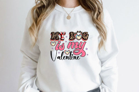 my dog is my valentine Sublimation SVGArt 