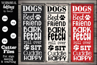 My Dog Vertical SVG SVG Whimsical Inklings 