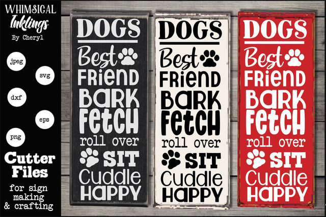My Dog Vertical SVG SVG Whimsical Inklings 