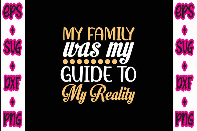 My family was my guide to my reality SVG Nurstore 