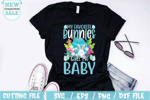 My Favorite Bunnies Call Me Baby SVG SVG Creativeart88 