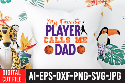 My Favorite Calls Me Dad SVG Cut File SVG BlackCatsMedia 
