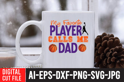 My Favorite Calls Me Dad SVG Cut File SVG BlackCatsMedia 