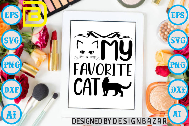 My Favorite Cat SVG Craftlabsvg24 