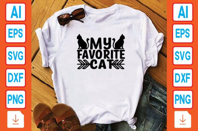 My Favorite Cat SVG Craftlabsvg24 