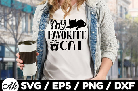 My favorite cat svg SVG akazaddesign 