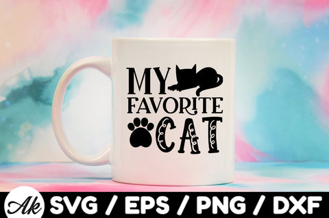 My favorite cat svg SVG akazaddesign 