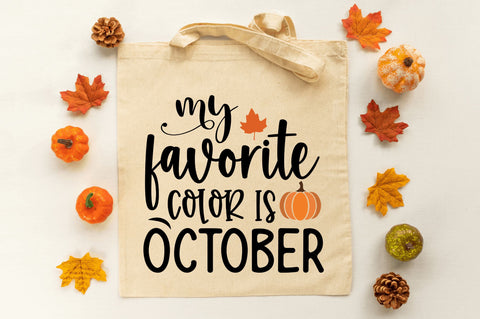 My favorite color is october SVG SVG Regulrcrative 