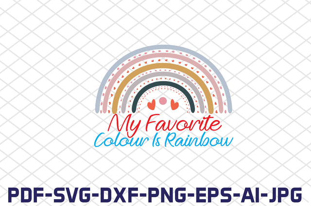 my favorite colour is rainbow SVG farhad farhad 