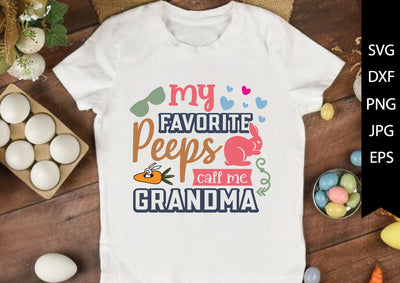 my favorite peeps call me grandma SVG md faruk hossain 