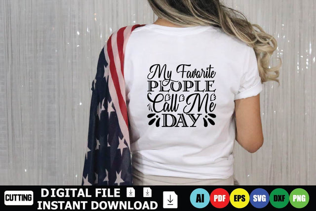 My Favorite People Call Me Dad SVG Shahin alam 