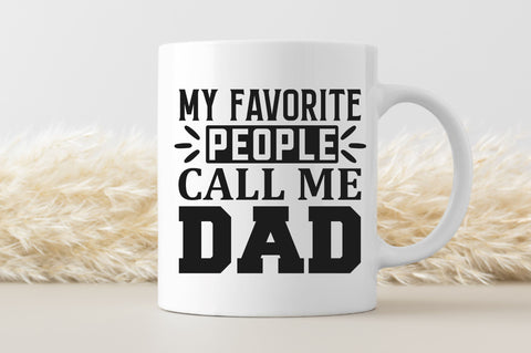 My favorite people call me dad SVG SVG Regulrcrative 
