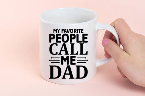 My favorite people call me dad SVG SVG Regulrcrative 