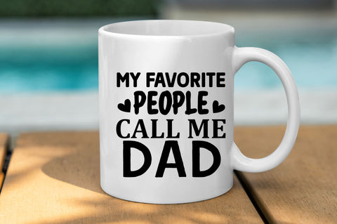 My favorite people call me dad SVG SVG Regulrcrative 