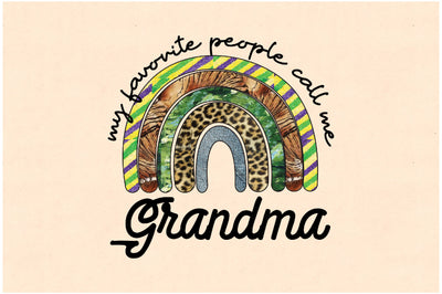 My Favorite People Call Me Grandma Sublimation Sublimation Jagonath Roy 