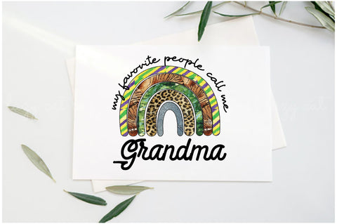 My Favorite People Call Me Grandma Sublimation Sublimation Jagonath Roy 