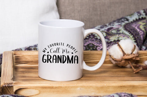 My Favorite People Call Me Grandma SVG Design SVG futivesvg 