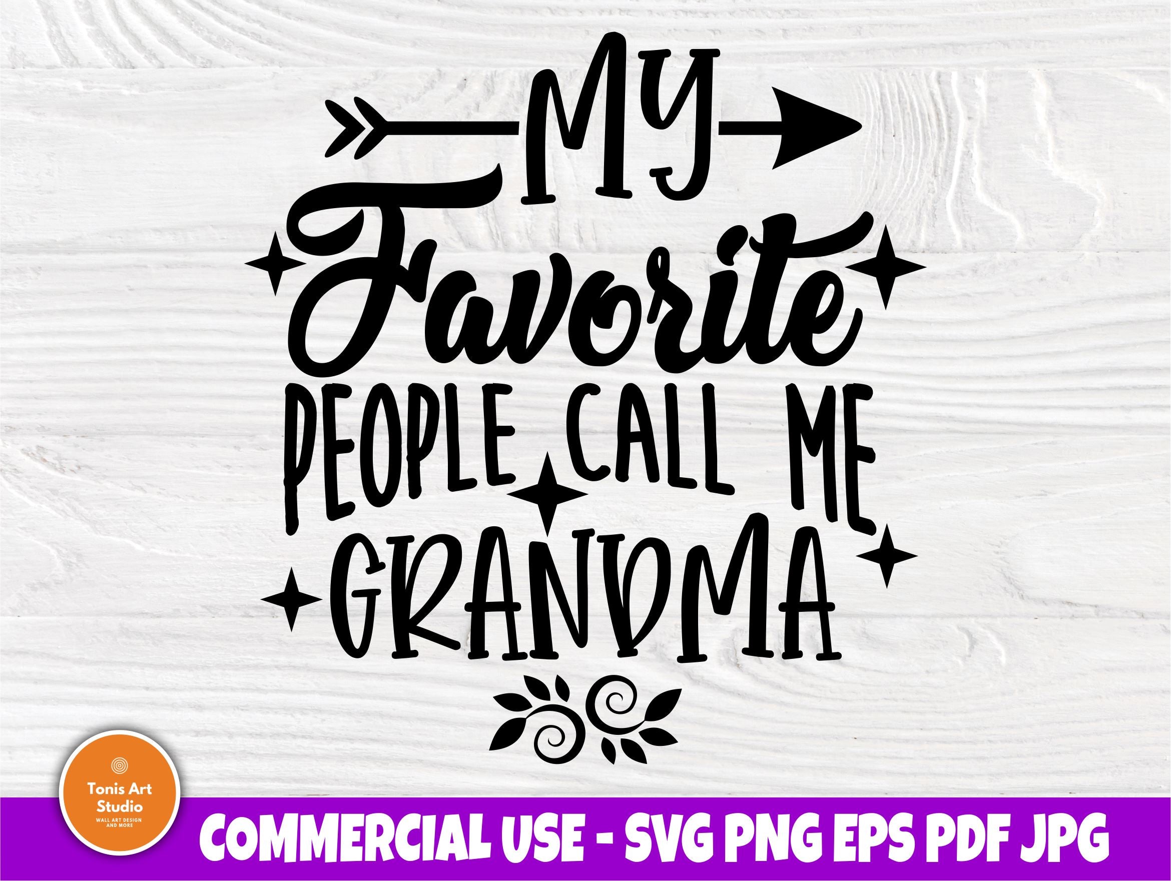 my favorite people call me grandma shirt