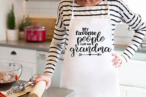 My Favorite People Call Me Grandma SVG - Grandma SVG SVG Pickled Thistle Creative 