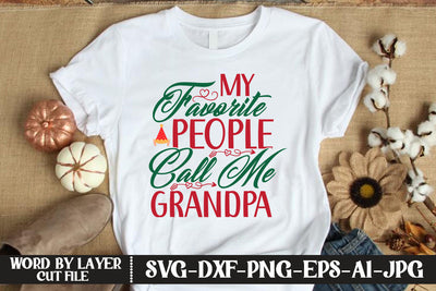 My Favorite People Call Me Grandpa SVG DESIGN SVG MStudio 