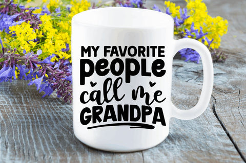 My favorite people call me grandpa SVG SVG Regulrcrative 