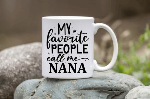 My favorite people call me nana SVG SVG Regulrcrative 