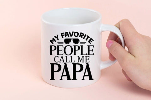 My favorite people call me papa SVG SVG Regulrcrative 