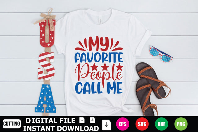 My Favorite People Call Me SVG Shahin alam 