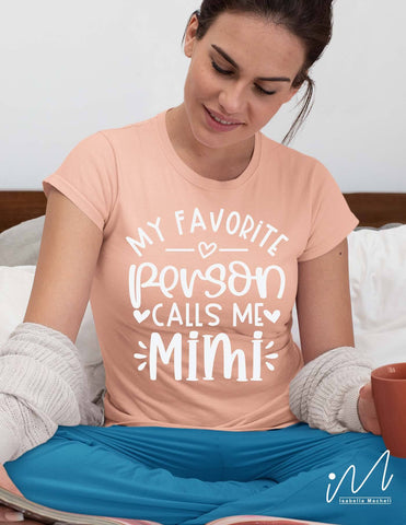My favorite person calls me svg bundle, Family t shirt svg bundle, Whole family t shirt svg, mom t shirt, auntie t shirt, papa t shirt svg SVG Isabella Machell 