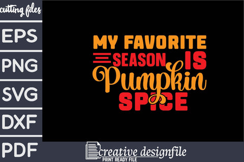my favorite season is pumpkin spice SVG farhad farhad 