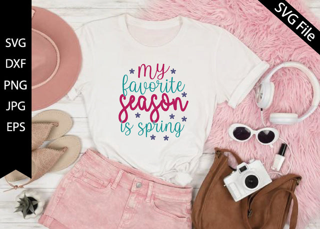 my favorite season is spring SVG md faruk hossain 
