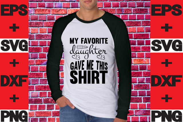 My favorite son gave me this shirt SVG svgteam 