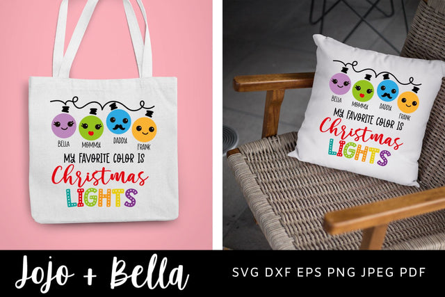 my favourite color is christmas lights svg, family christmas shirts svg, ugly christmas sweater svg, christmas bundle svg, christmas tshirt svg, christmas monogram svg, christmas svg for boys, SVG Jojo&Bella 