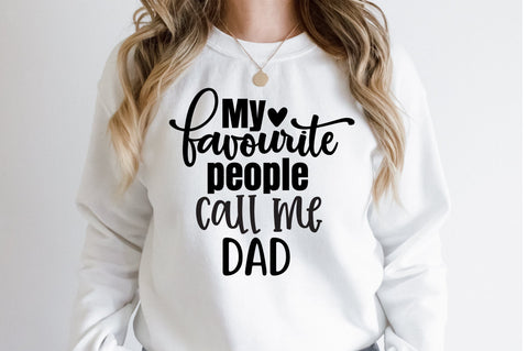 My favourite people call me Dad svg SVG orpitasn 