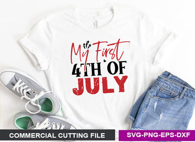 My First 4th Of July-01 SVG CraftingStudio 