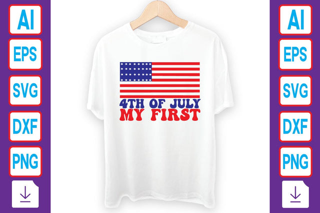 My First 4th of July SVG Craftlabsvg24 