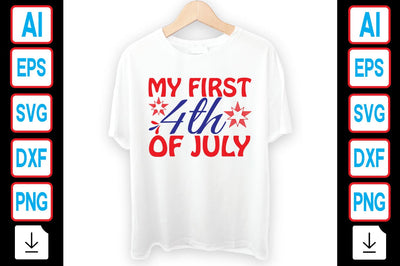 My First 4th of July SVG Craftlabsvg24 
