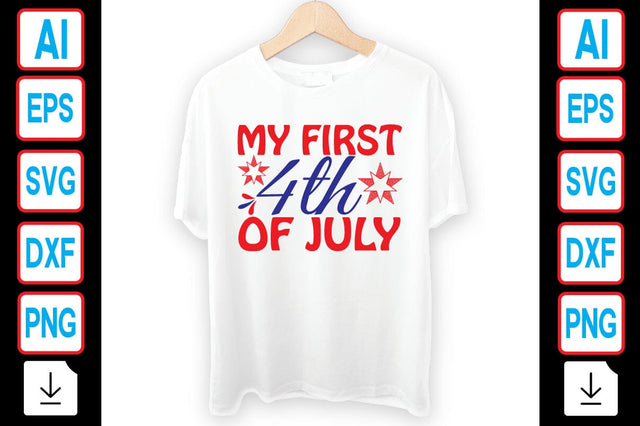 My First 4th of July SVG Craftlabsvg24 