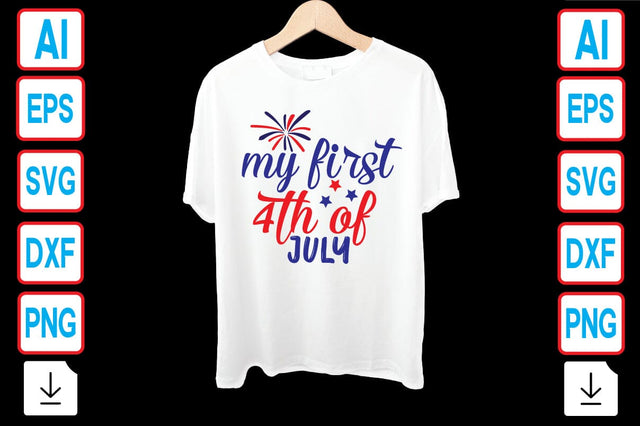 My First 4th of July SVG Craftlabsvg24 