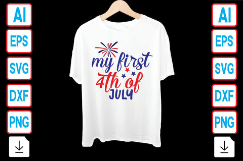 My First 4th of July SVG Craftlabsvg24 