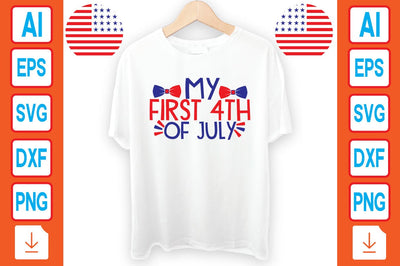 My First 4th of July SVG Craftlabsvg24 